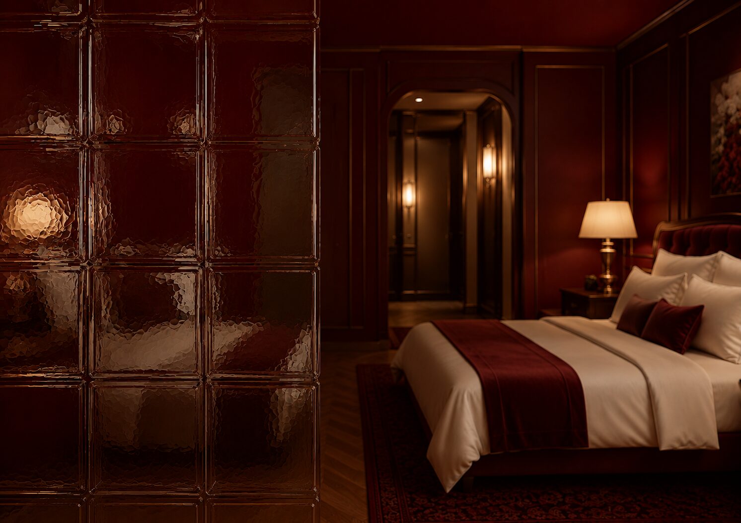 LunaVera room prepared as a quiet base after time in Kraków